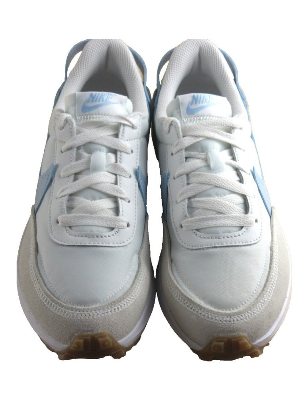 Nike Women's Waffle Debut Retro Running Shoes Platinum Armory Blue Size 8 NIB - Picture 3 of 7
